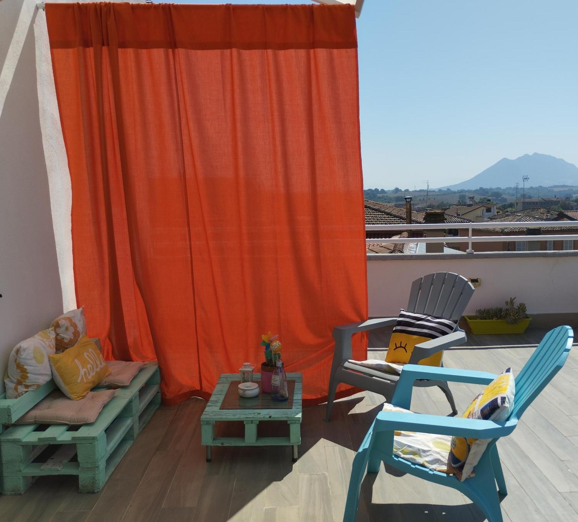 Casetta La Terrazza Civita Castellana Bagian luar foto