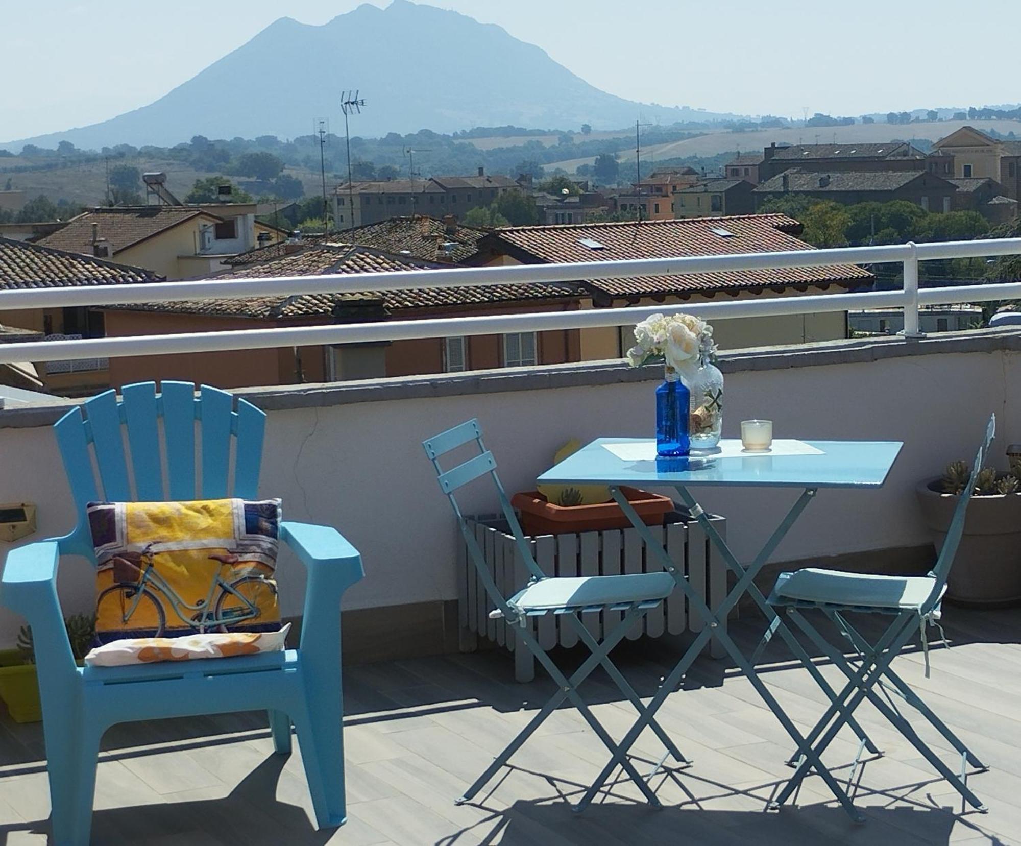 Casetta La Terrazza Civita Castellana Bagian luar foto